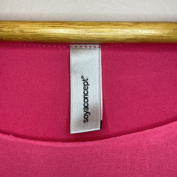Soya Concept. Bubblegum pink blouse. Size large. - Picture 3 of 9